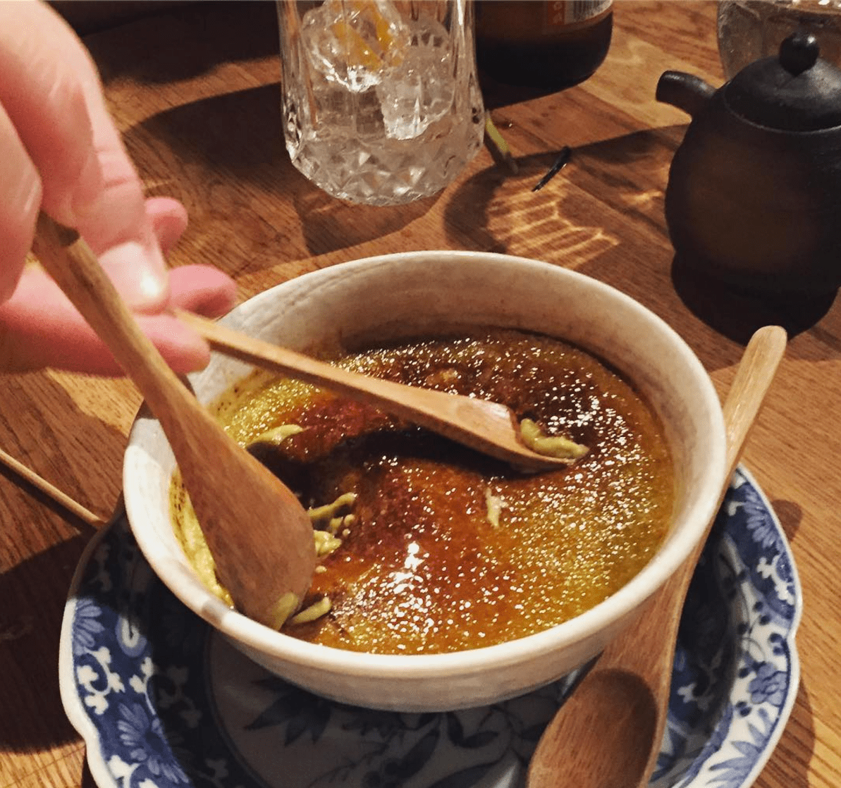 Matcha Creme Brulee