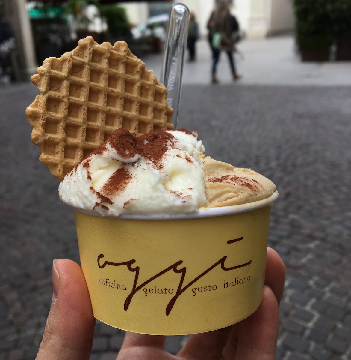 Italienischer Eisbecher