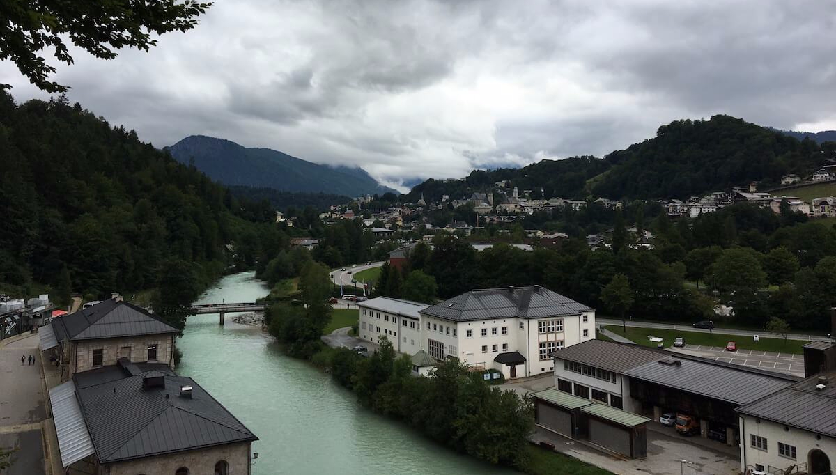 Blick über den Ort Berchtesgaden