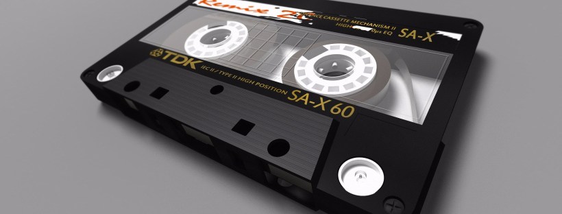 Eine Musikkassette als Urform der Playlist