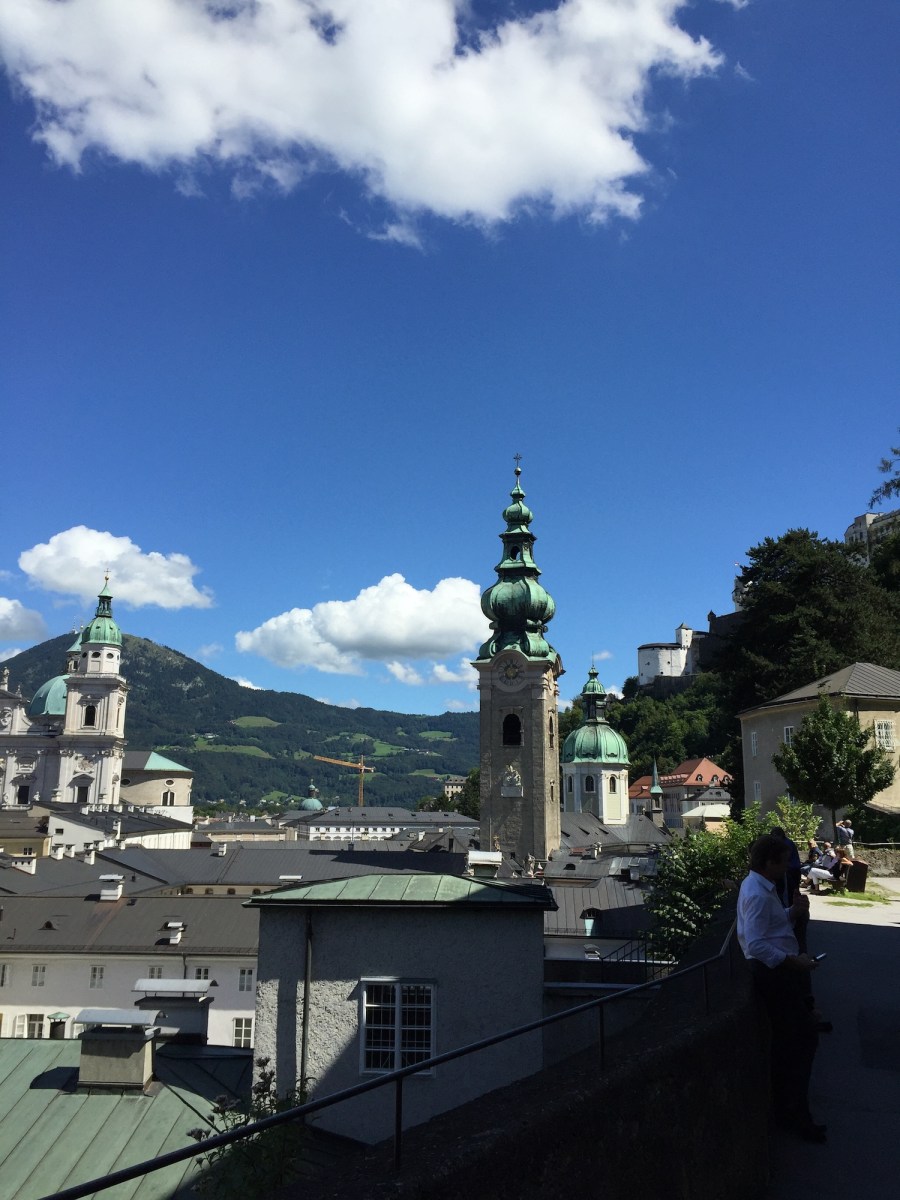 Blick über Salzburg