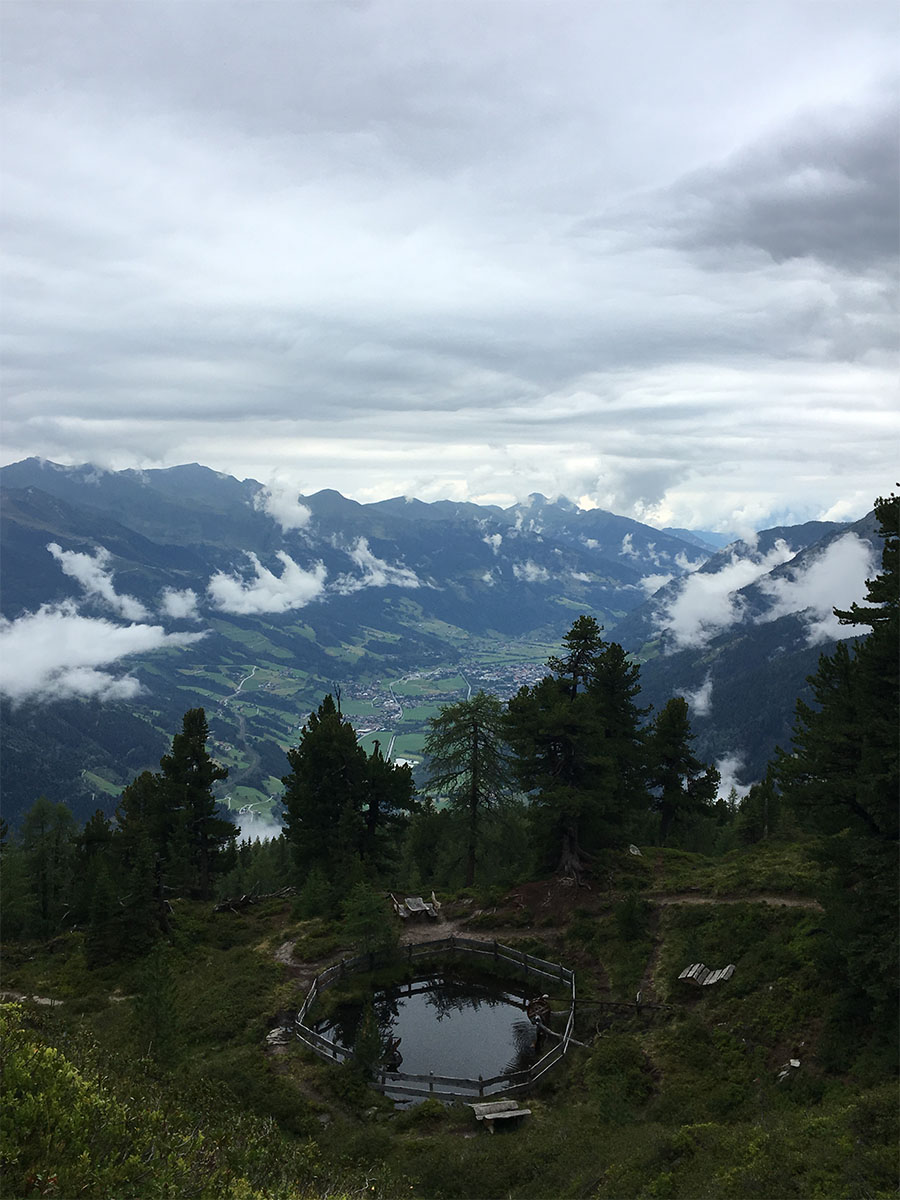 Ausblick vom Graukogel in Bad Gastein